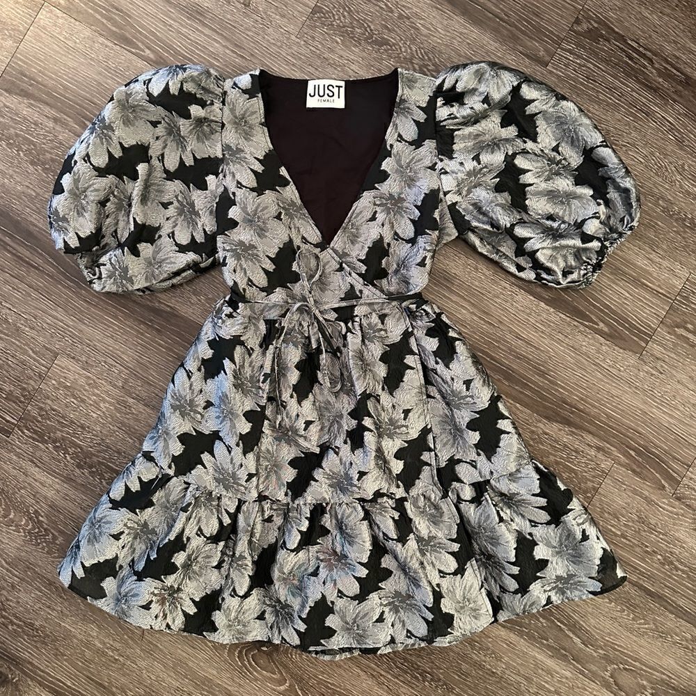 Just Female Pam Wrap Dress